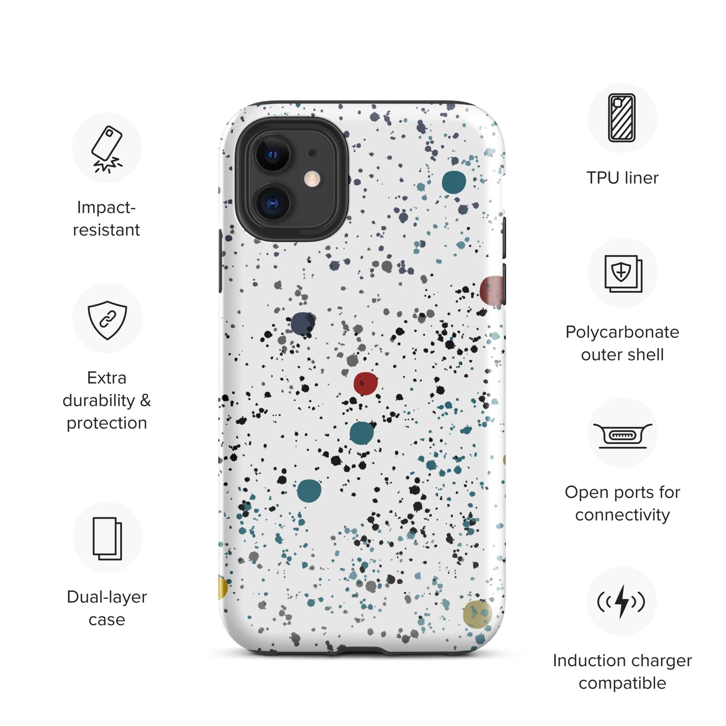Colorful Dots – iPhone Case