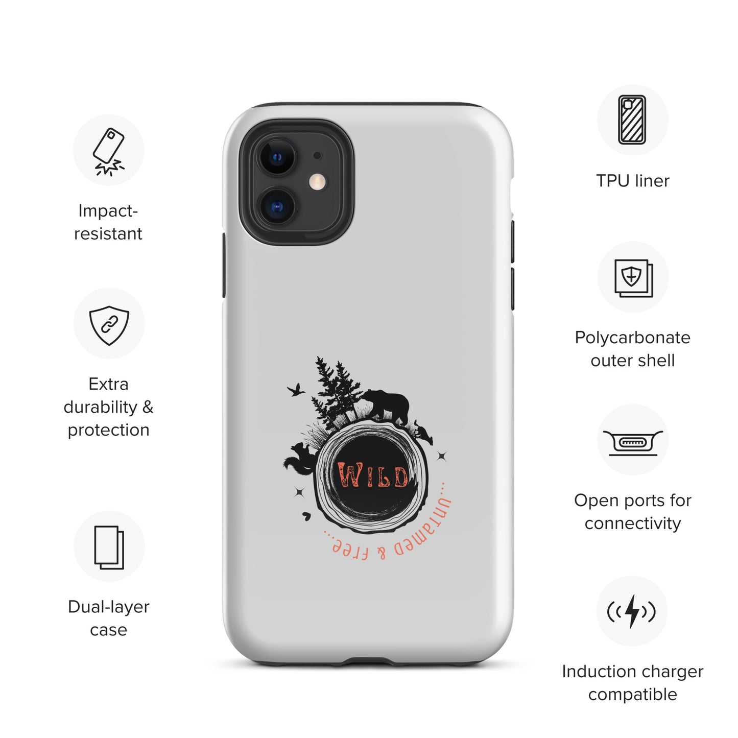 Wild & Free – iPhone Case