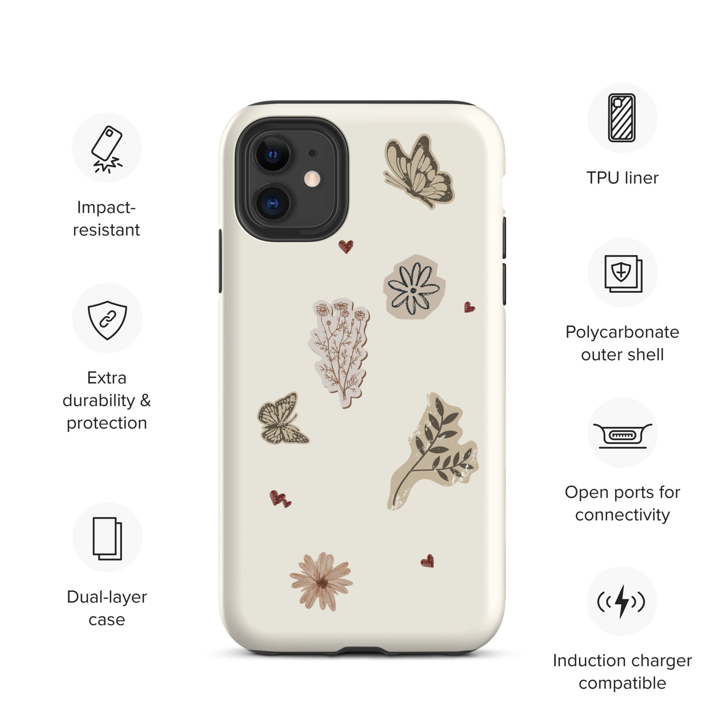 Vintage Sticker – Phone Case