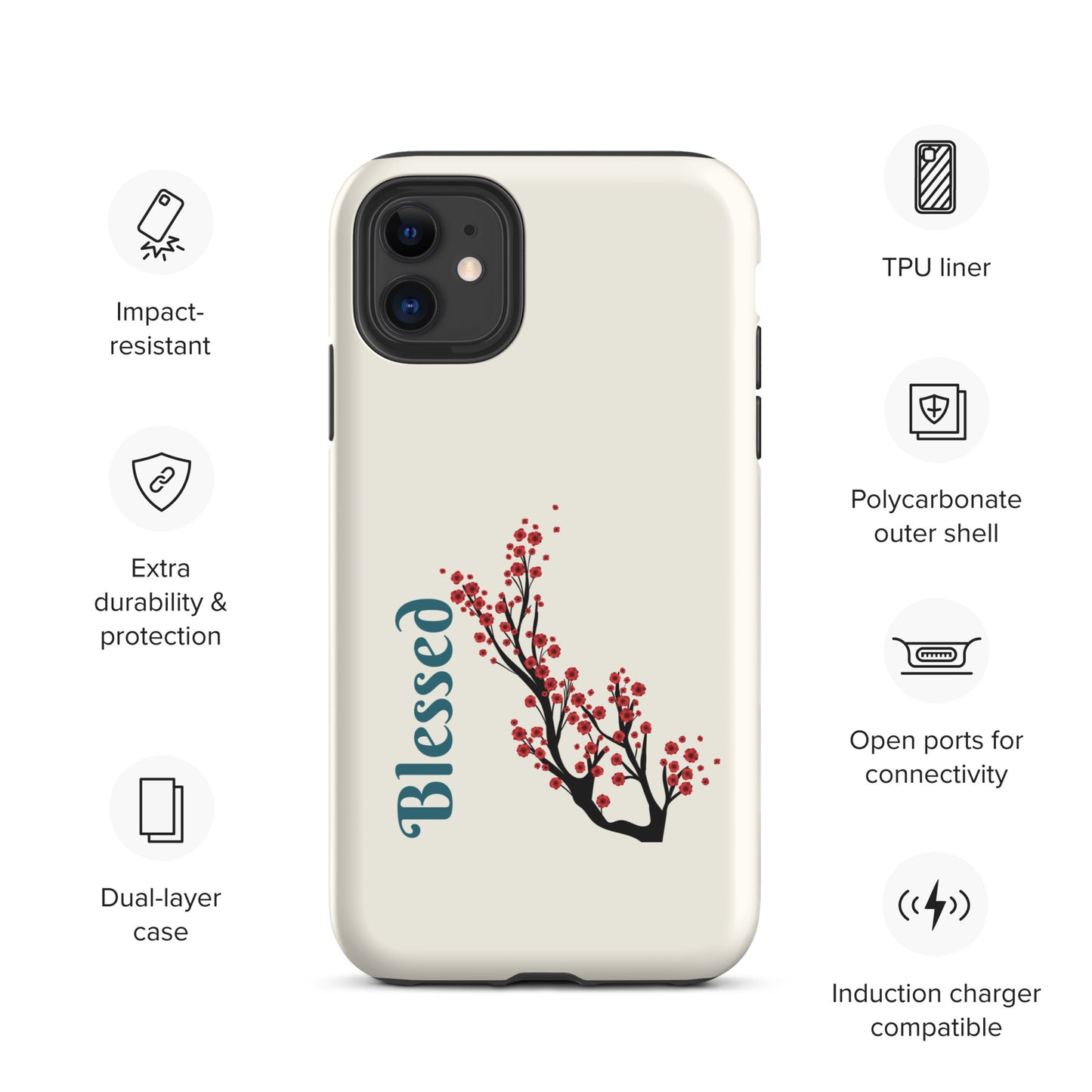 Blessed – iPhone Case