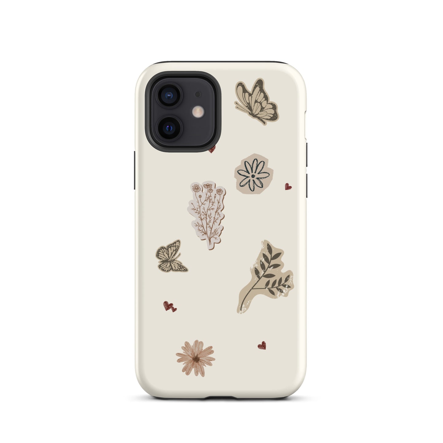 Durable premium iPhone case with soft inner lining and vintage look by Amaannat